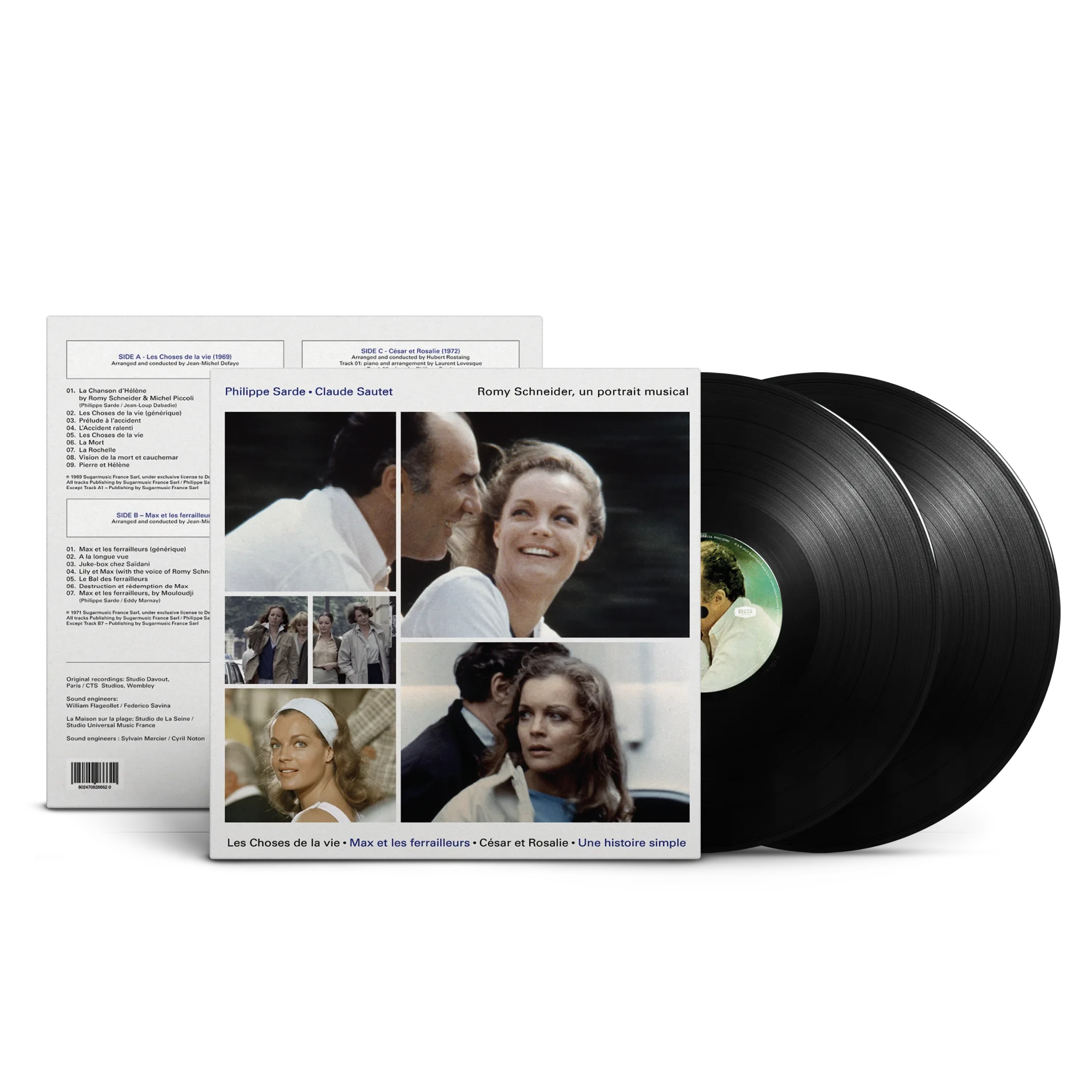 Philippe Sarde Romy Schneider, un portrait musical 2LP 401780