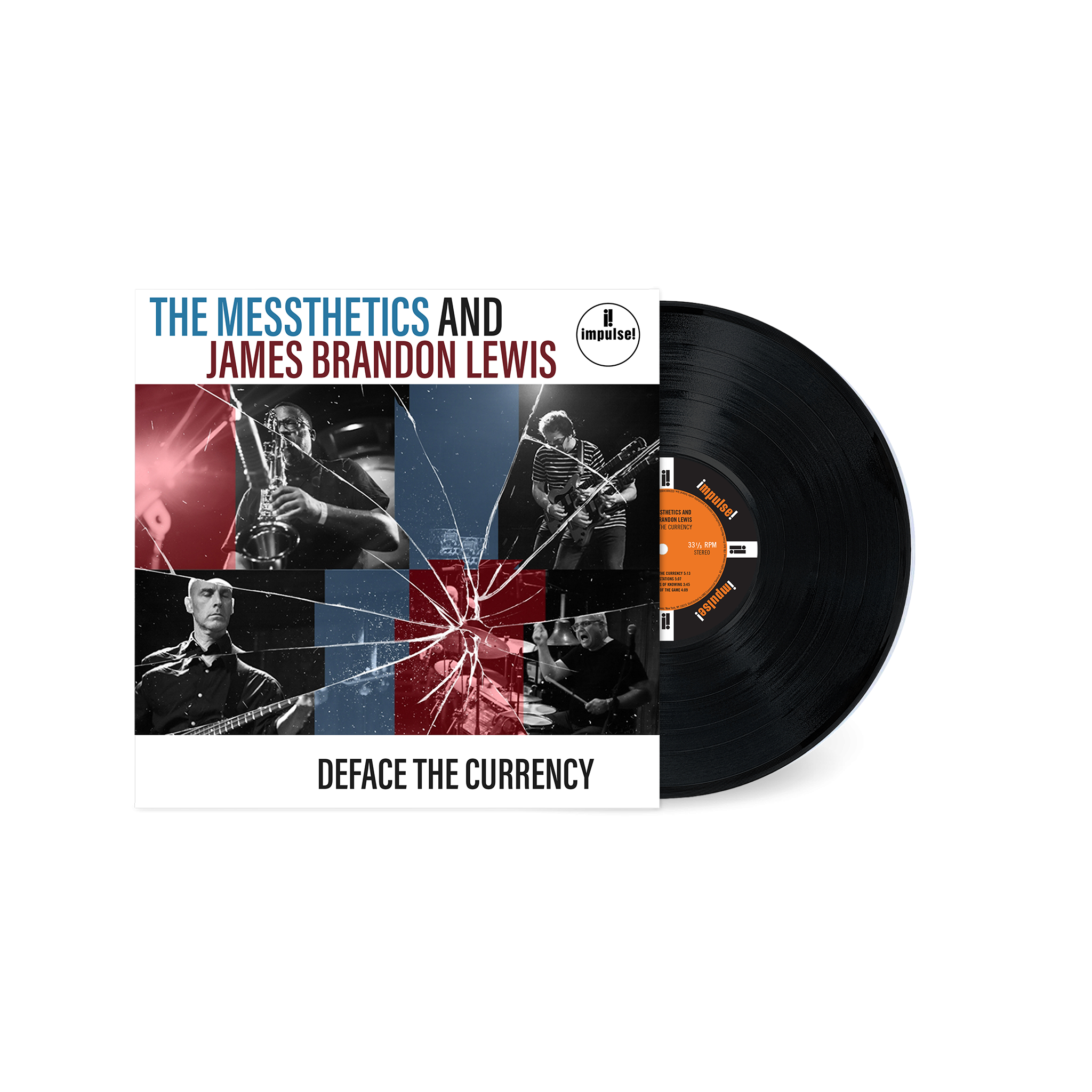 The Messthetics & James Brandon Lewis Deface The Currency Vinyl 432855