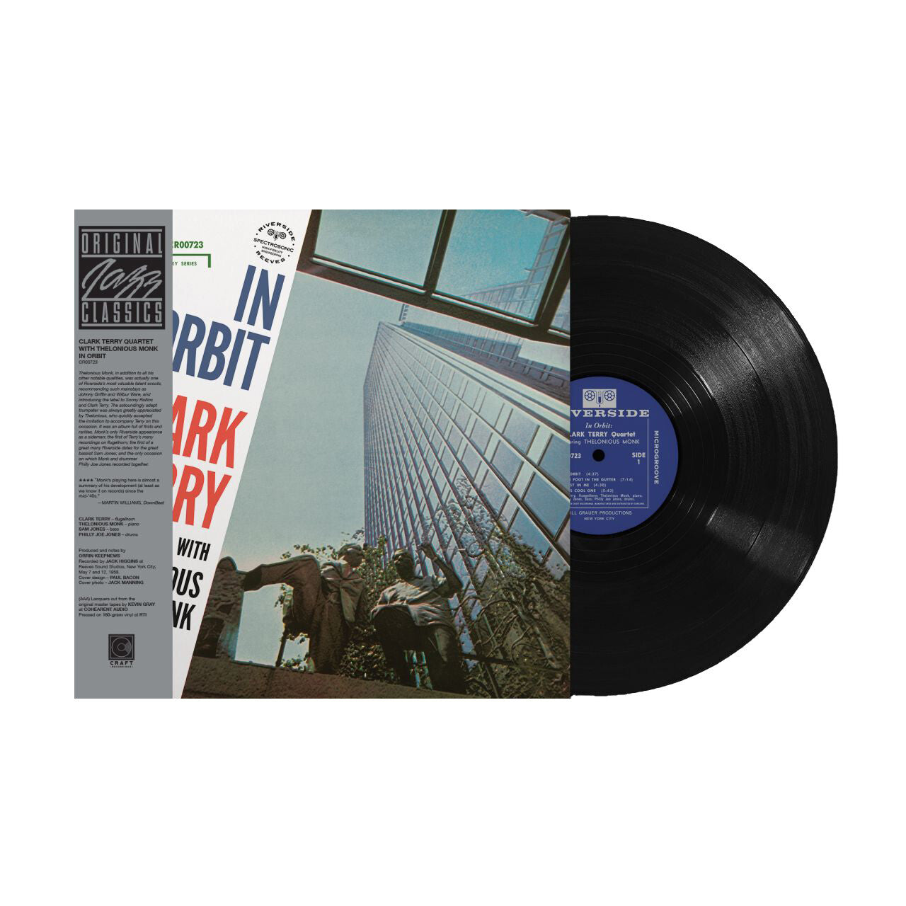 Theolenious Monk & Terry Clark Quartet In Orbit LP - Limitierte OJC. Series Vinyl 367478