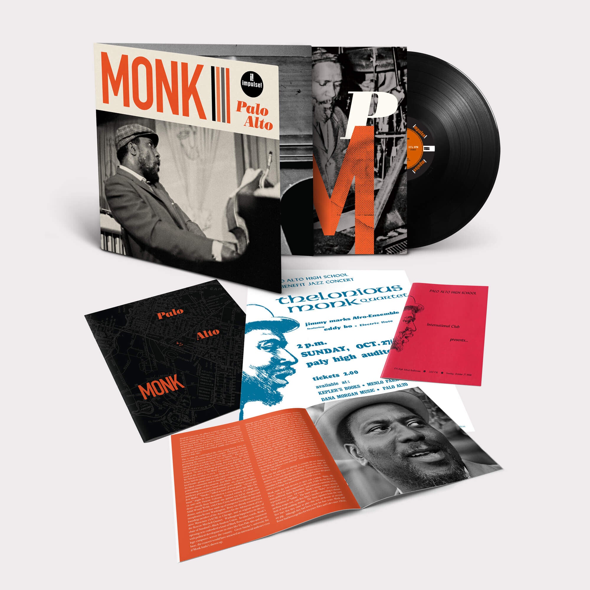 Thelonious Monk The Palo Alto High School Concert (1968) LP 190759