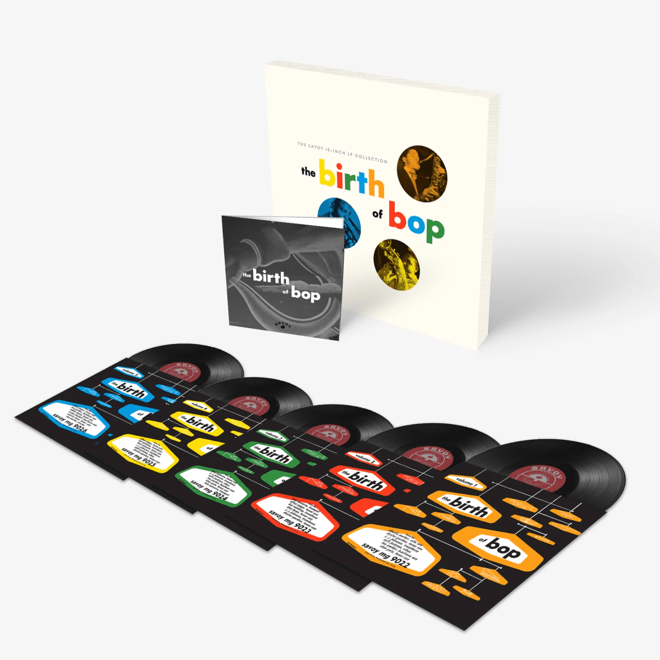 Various Artists The Birth Of Bop: The Savoy 10-Inch LP Collection 10-Inch 5LP Collection 263804