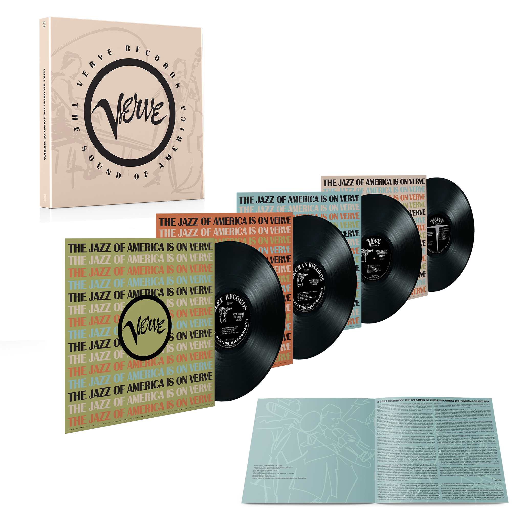 Various Artists Verve Records: The Sound of America 4LP-Box 453043