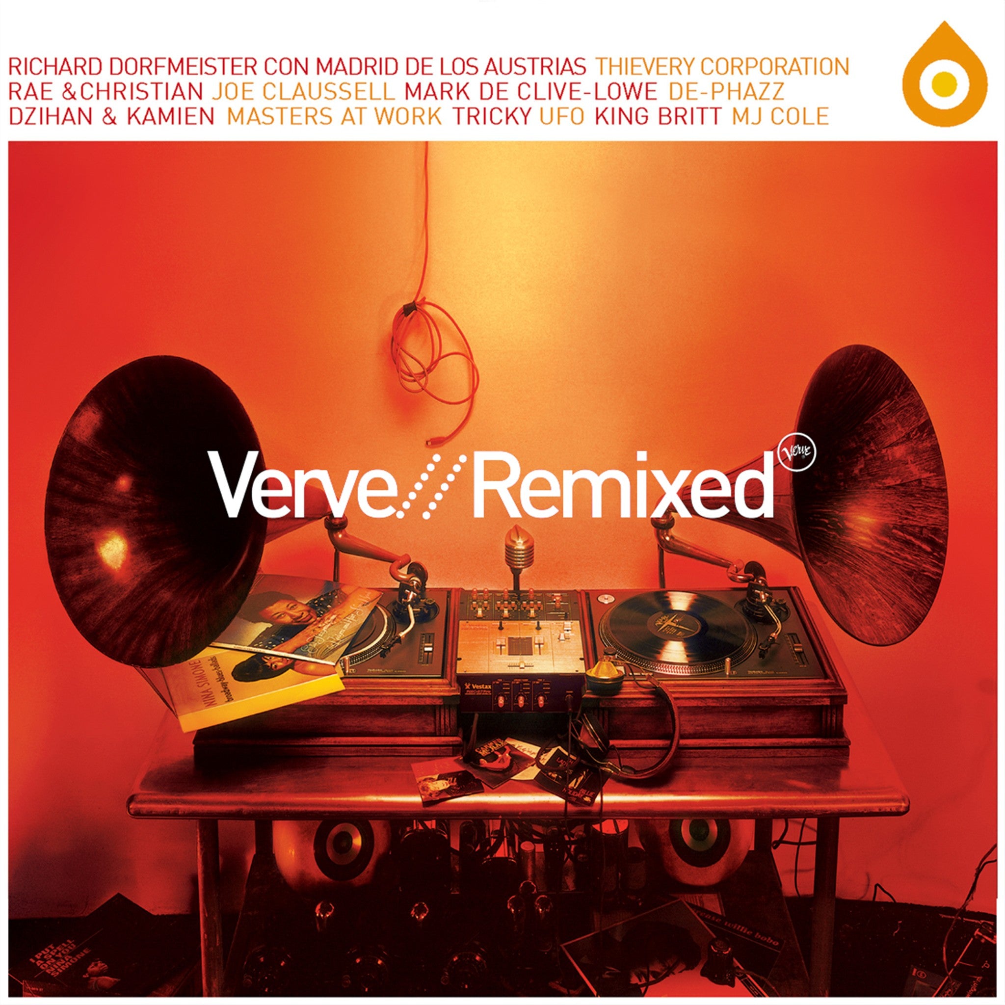 Various Artists Verve Remixed Yellow & Orange 2LP 413167