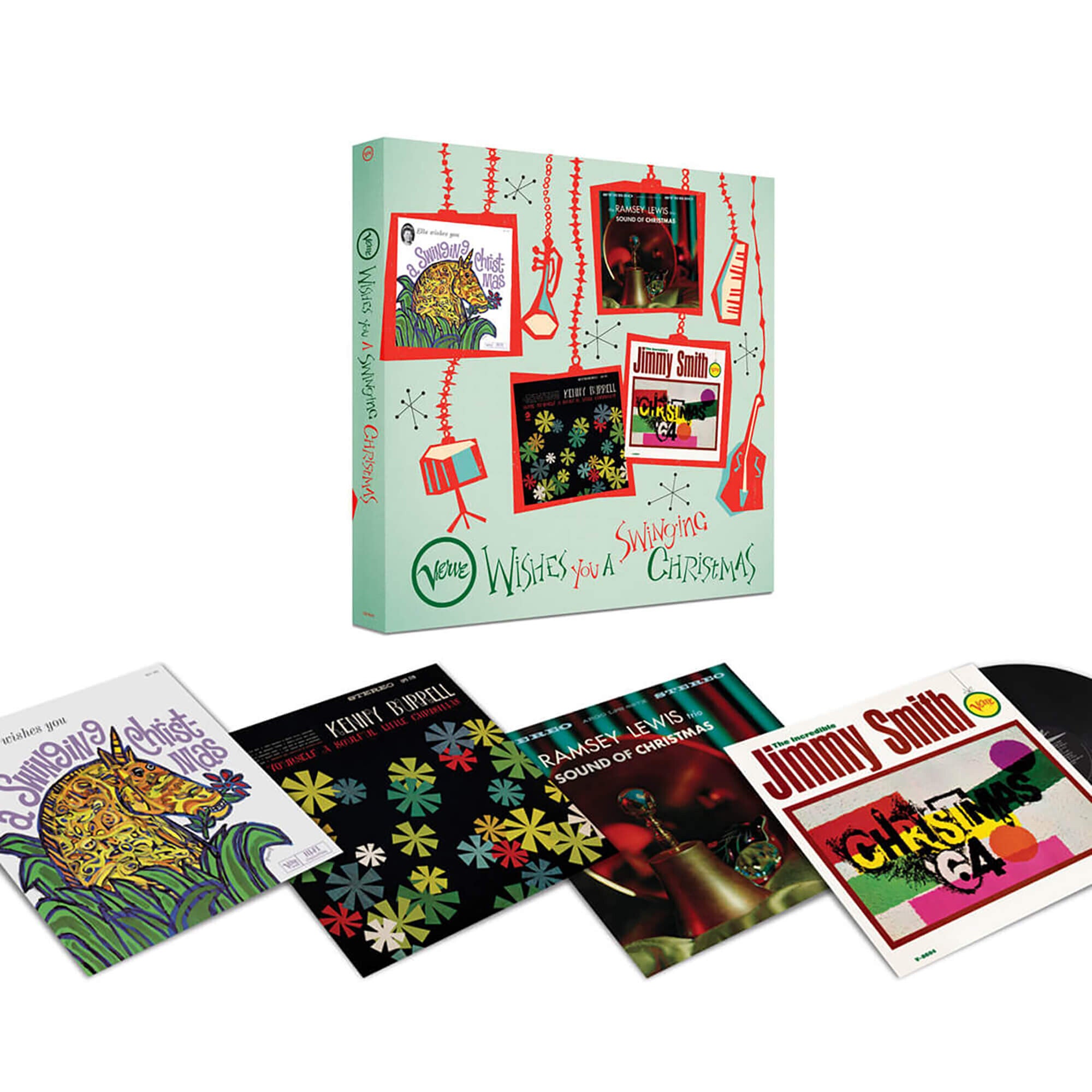 Various Artists Verve Wishes You A Swinging Christmas! (4LP Boxset) LP-Boxset 198067