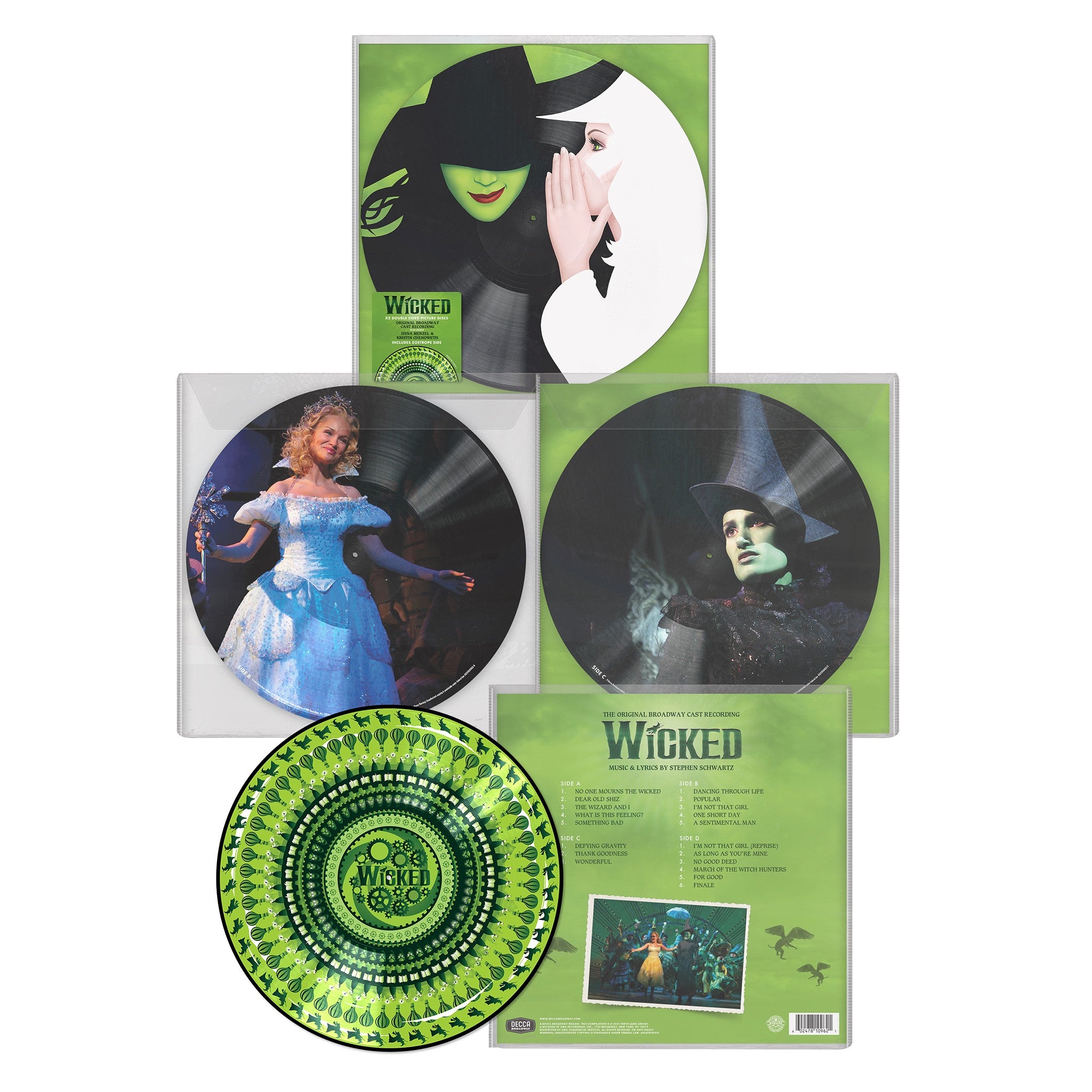 Various Artists Wicked (Original Broadway Cast Recording) Limitierte Picture + Zoetrope 2LP 414434