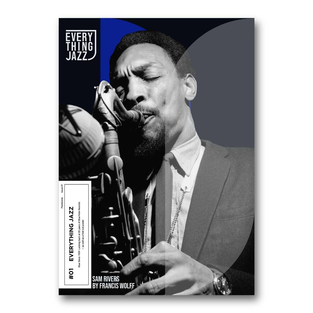 Various Posterzine® #01: 85 years of Blue Note Records, Joe Henderson Poster + Blue Note Constellation 12” x 12” Print (Exclusive) Posterzine® + 12” x 12” Print 430360