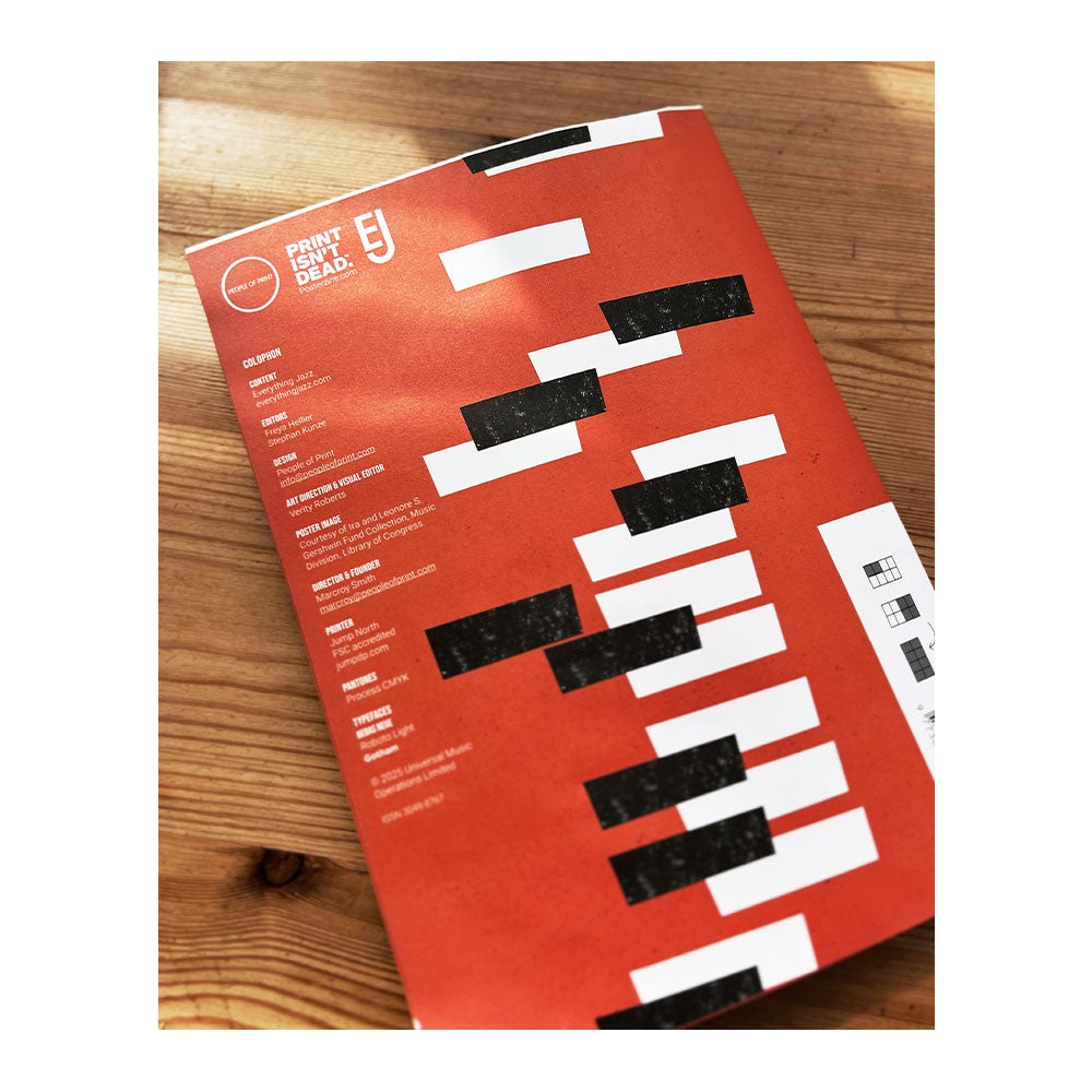 Various Posterzine® #02: The Piano Issue, Thelonious Monk Poster + History Of Jazz Piano 12” x 12” Print (Exclusive) Posterzine® + 12” x 12” Print 430378