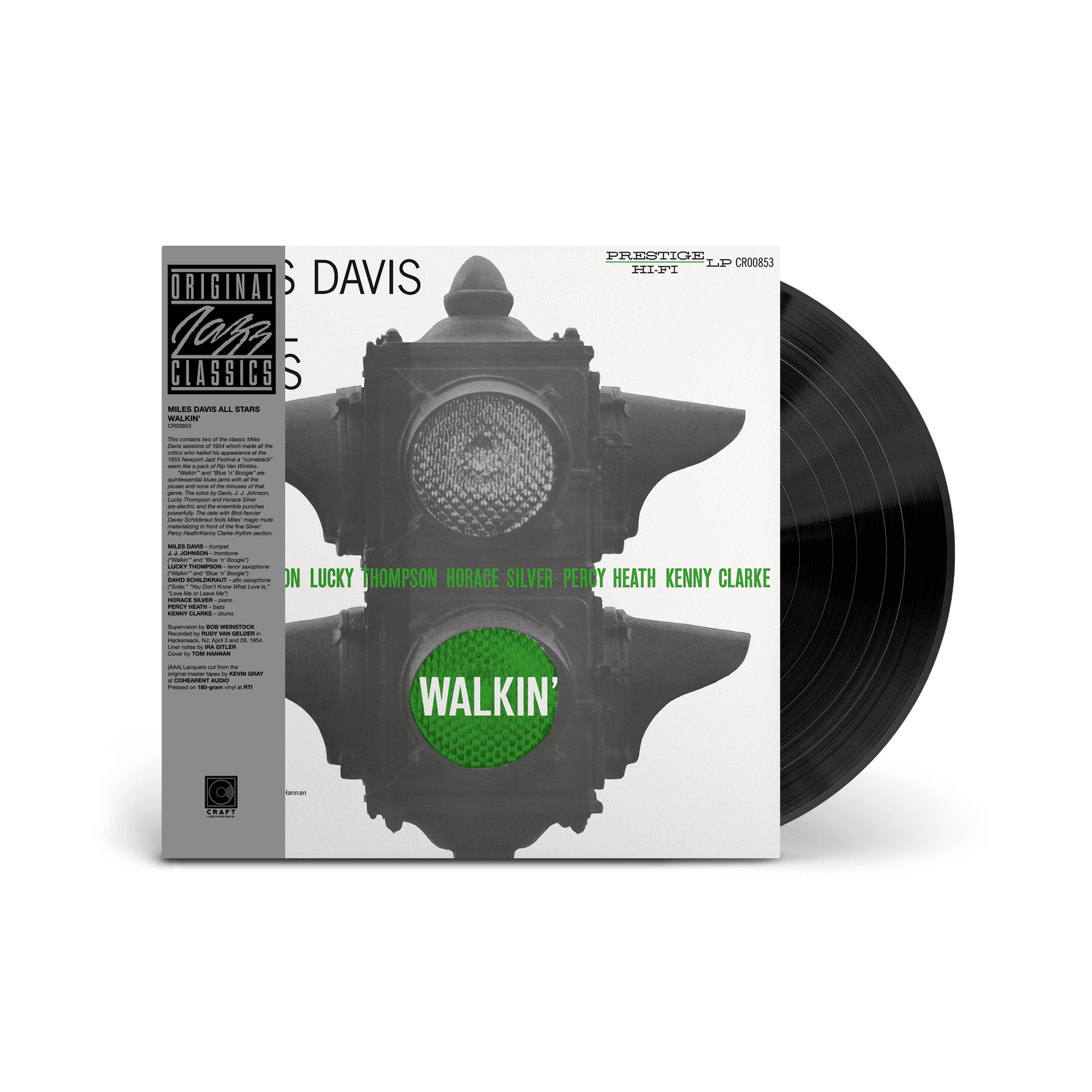 Miles Davis Walkin'  Limited Vinyl LP 405628